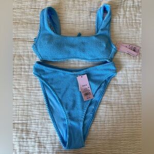 Wild Fable Sucker High Waist Bikini Set